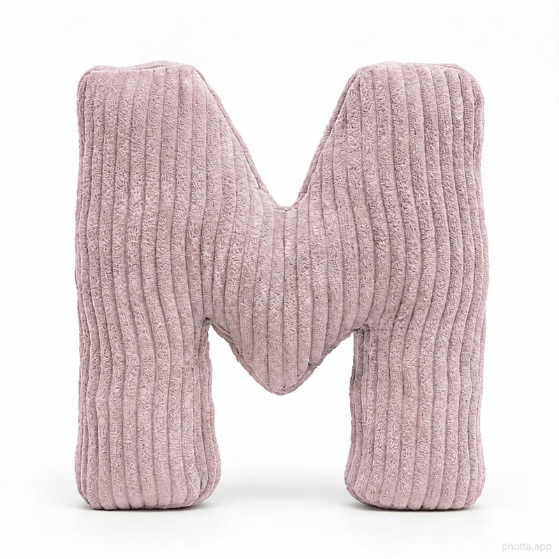 Buchstaben-Kissen "M"
