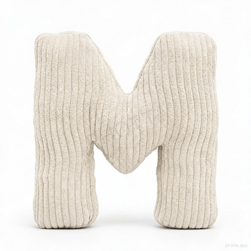 Buchstaben-Kissen "M"