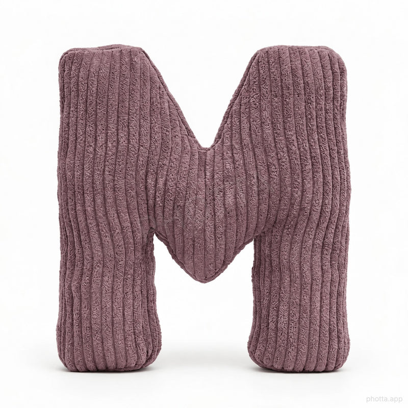 Buchstaben-Kissen "M"