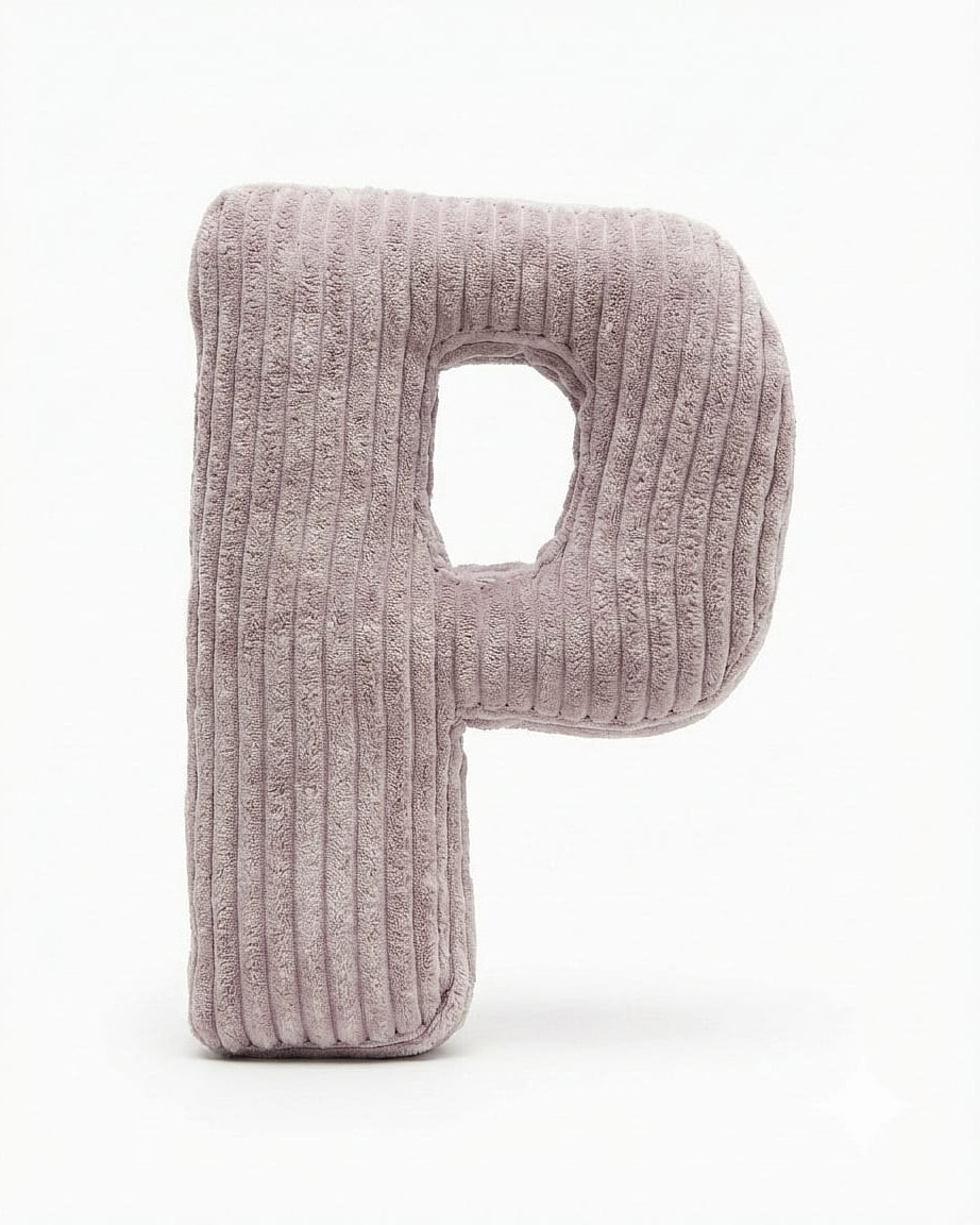 Design Buchstaben-Kissen "P"