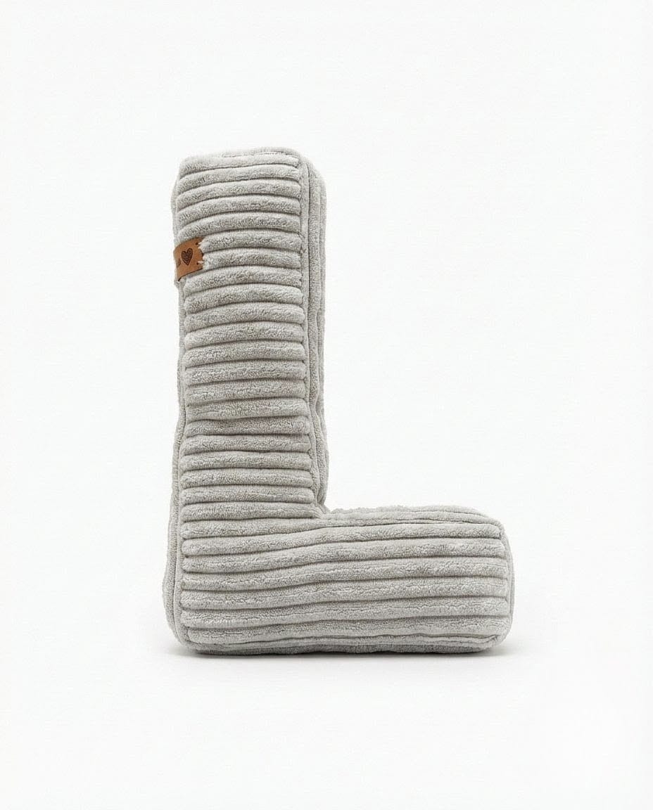 Design Buchstaben-Kissen "L"