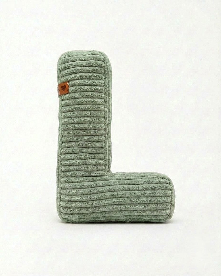 Design Buchstaben-Kissen "L"