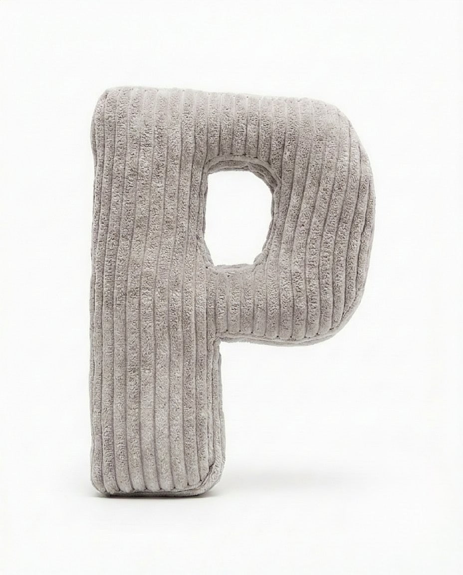 Design Buchstaben-Kissen "P"