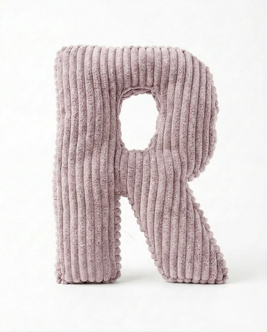 Design Buchstaben-Kissen "R"