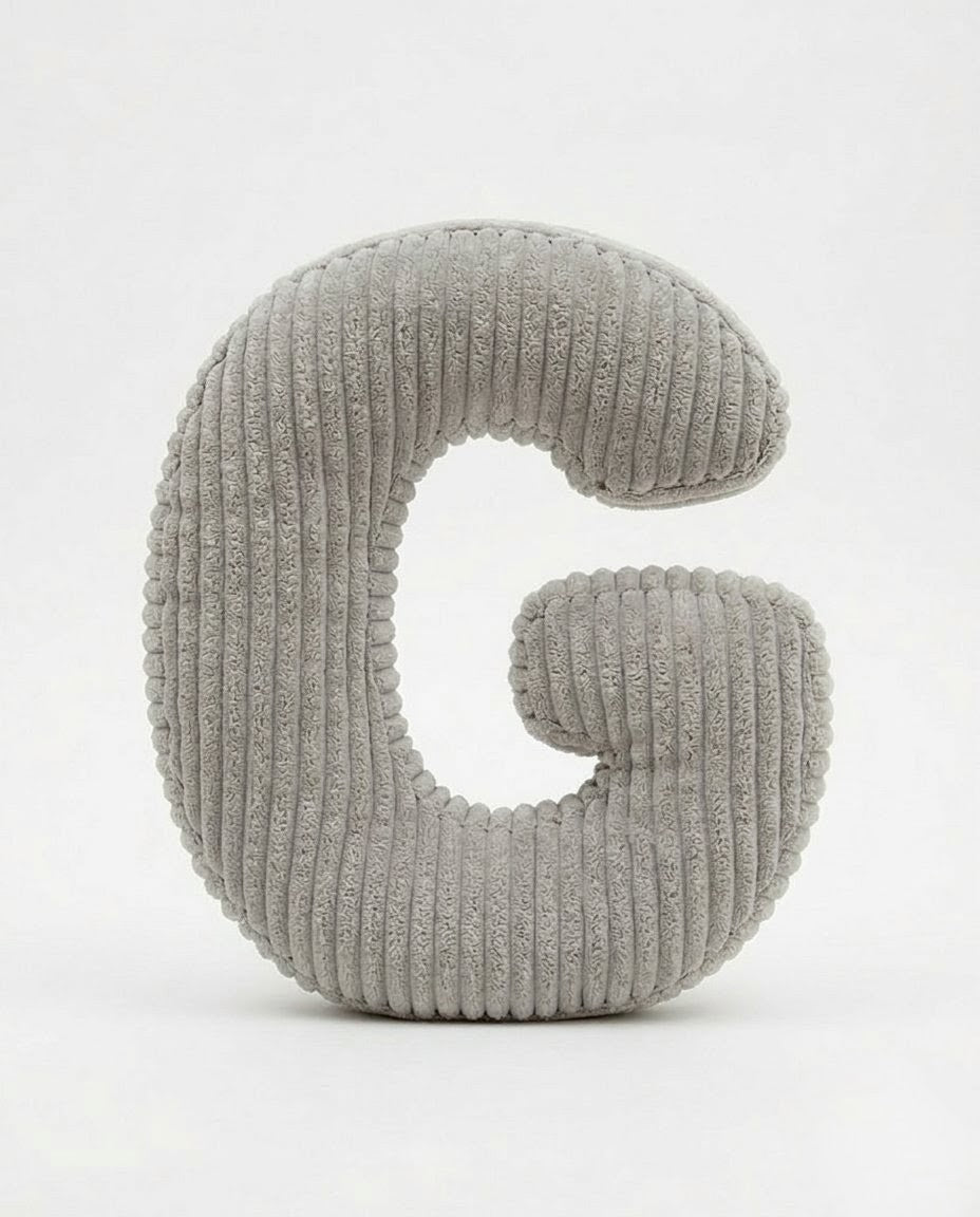 Design Buchstaben-Kissen "G"